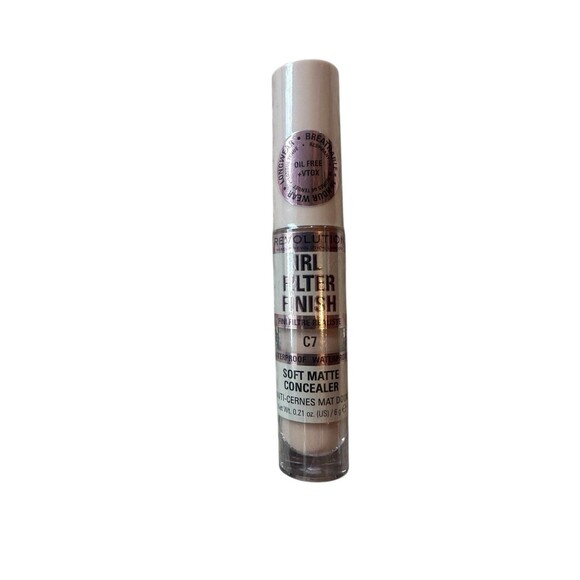 Revolution IRL Filter Finish Soft Matte Concealer C7 NEW Sealed - Picture 1 of 2